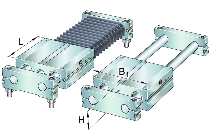 INA LTE08-65-B-0 Linear table view 2