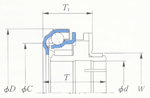 KOYO CBU442829 Automotive bearing