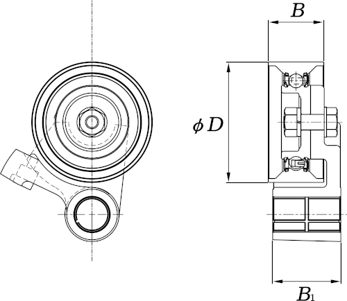 KOYO LAT1032 Automotive bearing