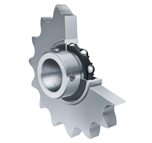 INA KSR15-B0-06-10-20-08 Roller chain idler sprocket unit view 2