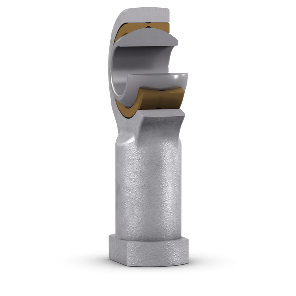SKF SILKAC 5 M Rod end, requires maintenance, female thread