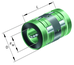 INA KN20-B Linear Ball Bearing view 3