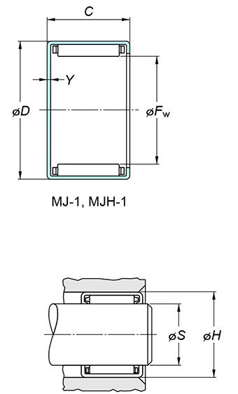 KOYO MJ-12101 bearing