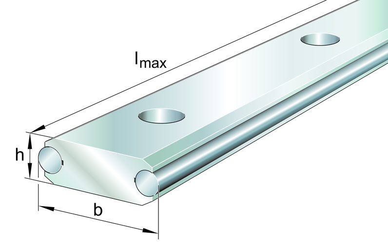 INA LFS42-F Guideway view 2