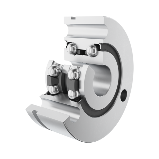 INA ZKLF1255-2RS-XL Axial angular contact ball bearing view 2