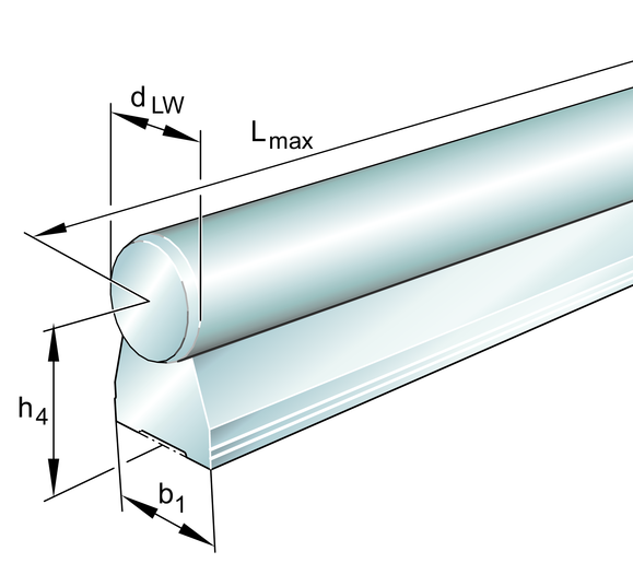 INA TSUWZ24 Guideways, inch sizes view 2
