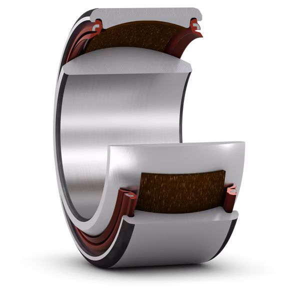 SKF GEZ 104 TXE-2LS Radial spherical plain bearing, maintenance-free, inch sizes