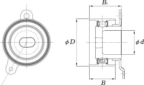 KOYO PU285530RR1DV1 bearing