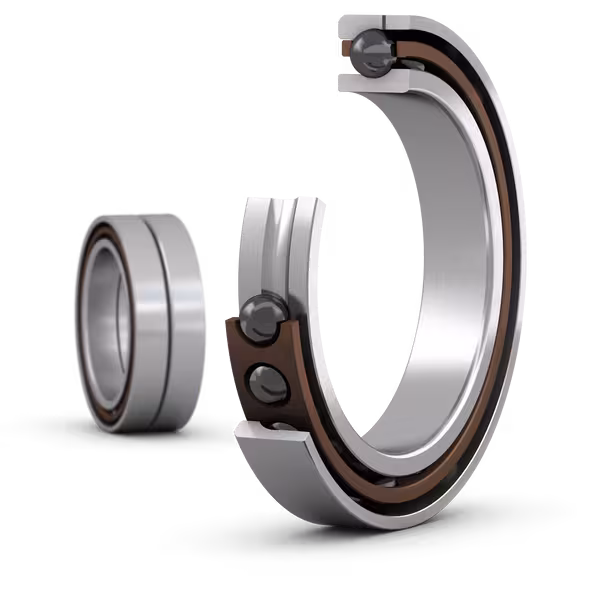 SKF 71903 CE/HCP4AHDT Matched set of two super-precision, high-speed E design, single row angular contact ball bearings