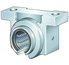 INA KGBO16-PP-AS Linear Ball Bearing and Housing Unit view 3