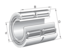 INA NA6910-ZW-S3-XL Needle roller bearing view 3