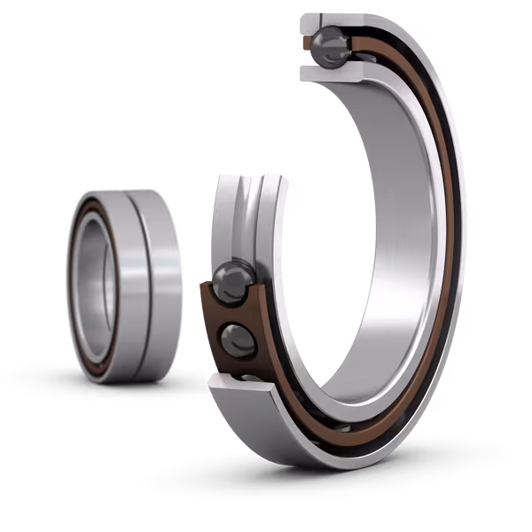 SKF 71911 CE/HCP4AH1DBA Matched set of two super-precision, high-speed E design, single row angular contact ball bearings