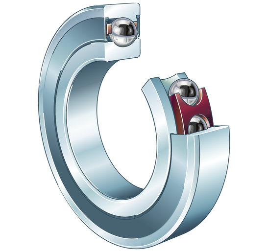 FAG B7010-E-2RSD-T-P4S-UL Spindle bearing view 2