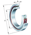 FAG HC7014-E-T-P4S-UL High speed spindle bearing view 3