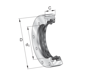 INA DRS1560 bearing