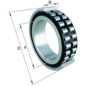 FAG NN3009-D-K-TVP-SP-XL Cylindrical roller bearing